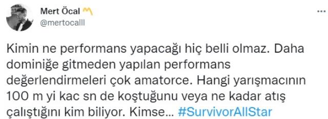 Hakan Hatipoğlu'nun survivor performans sıralaması yapması erkek yarışmacıları kızdırdı Sörvayvır 2022  